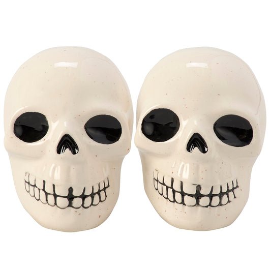 Primitives by Kathy-Skulls Salt & Pepper Set
