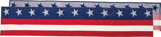 Primitives by Kathy- Red White And Blue Table Runner