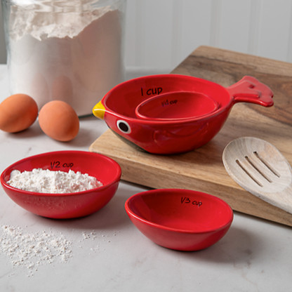 GANZ- Cardinal Nested Measuring Cups (4 pc. set)