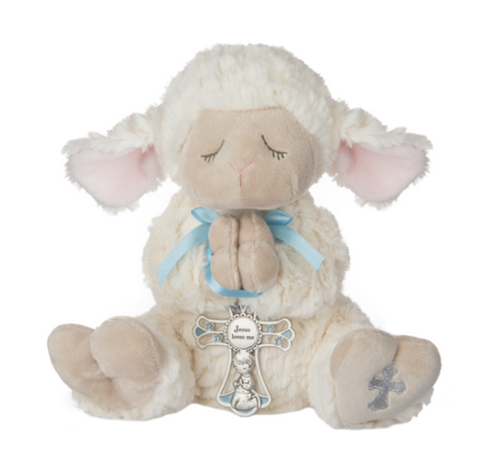 GANZ- Serenity Lamb w/ Crib Cross