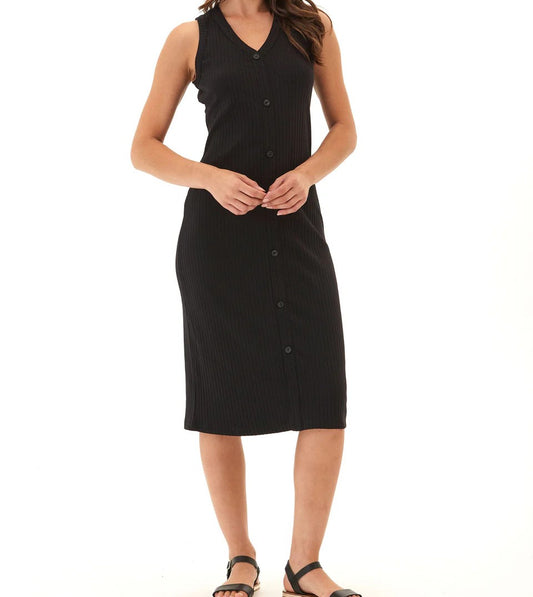 Threads 4 Thought-Women's Micah Organic Rib Tank Midi Dress