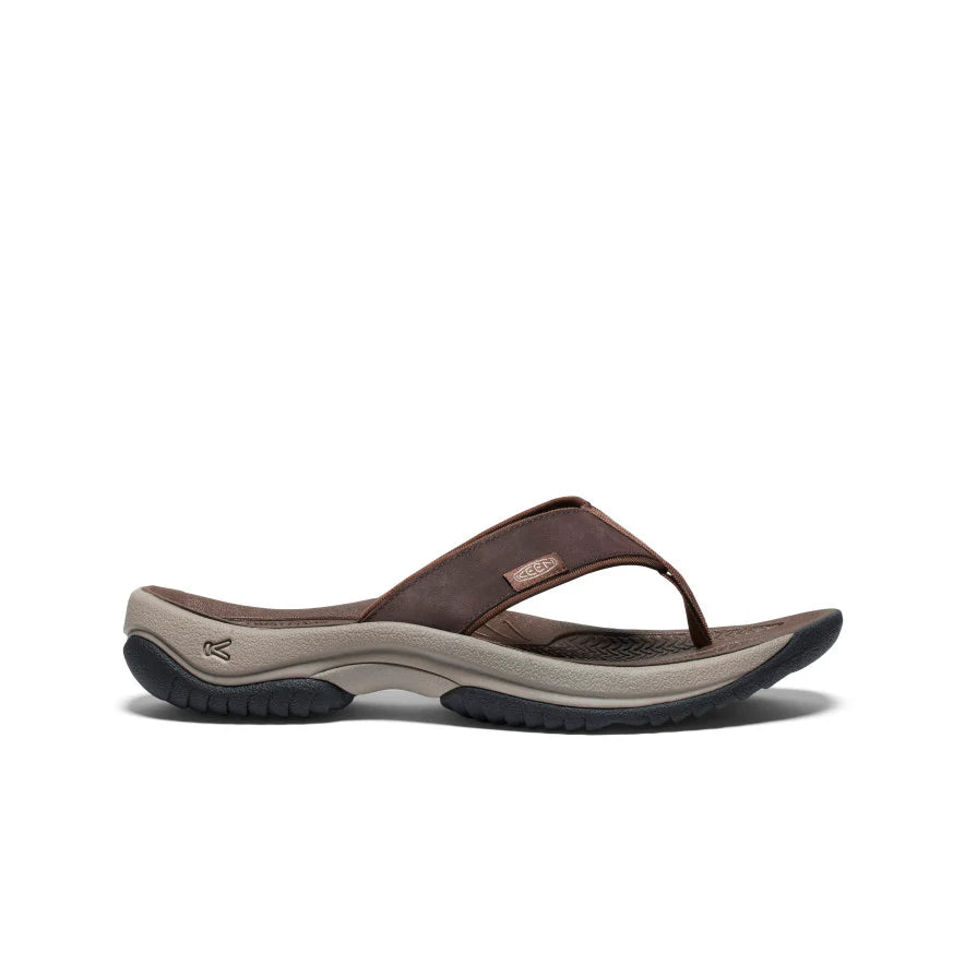 KEEN-Men's Kona Leather Flip-Flop