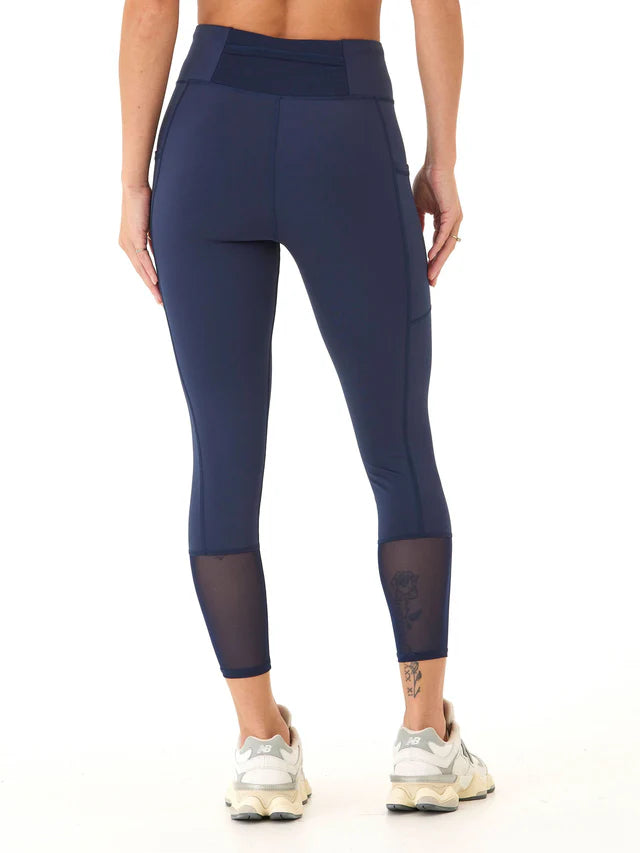 Threads 4 Thought-Women's Katalina High Rise Performance Mesh Panel 7/8 Legging