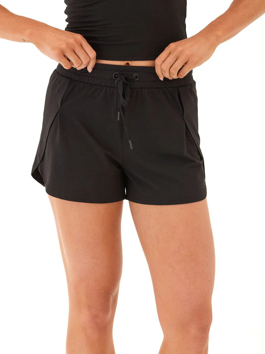 Threads 4 Thought-Women's Elenora Luxe Jersey Tulip Hem Short