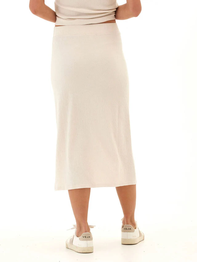 Threads 4 Thought-Women's Adella Smocked Jersey Midi Skirt