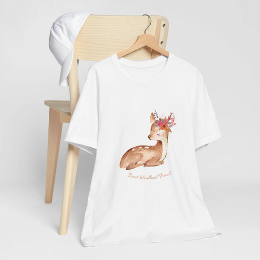 Zestque Clothing-Women's Sweet Woodland Friend T-Shirt
