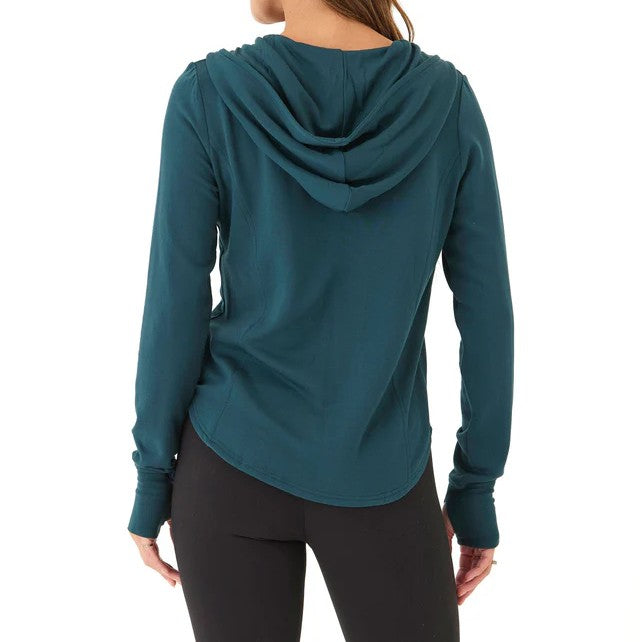 Threads 4 Thought-Zestque Clothing-Women's Ophelia Feather Fleece Zip Hoodie